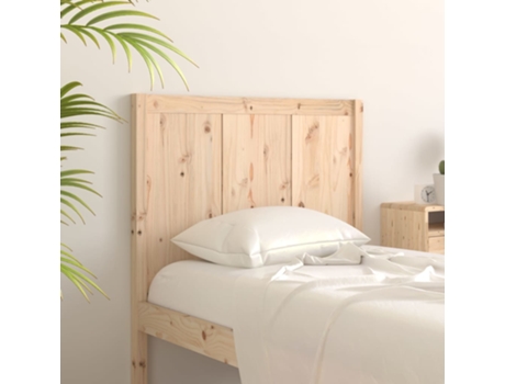 MAISON EXCLUSIVE Cabecero de cama madera maciza de pino 105,5x4x100 cm