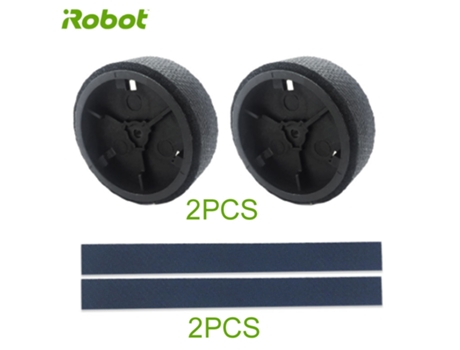 Set-robot ruedas y neumáticos originales para iRobot roomba braava 380 380t 320 390 381 390T 4200 5200C pieza de repuesto para aspiradora