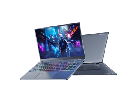 NINKEAR A15 Air portátil AMD Ryzen™5 4600H 15,6' FHD IPS pantalla 16GB DDR4 + 512GB SSD RGB retroiluminado desbloqueo de huellas dactilares windows...