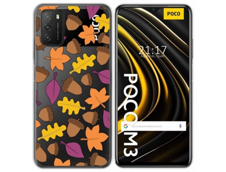 Carcasa Xiaomi Redmi 9T TUMUNDOSMARTPHONE Dibujos Transparente Multicolor