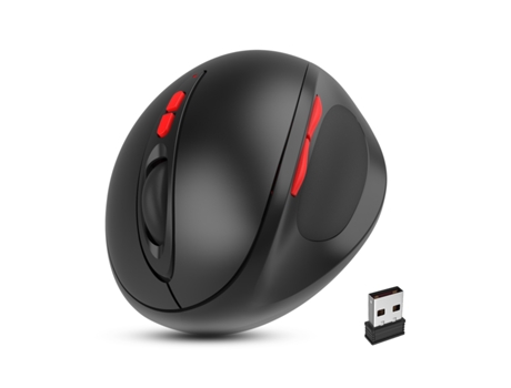 2.4G Inalámbrico Mouse Can Be Charged, 3 Levels Dpi Adjustable, Ergonomic Vertical Office Mouse, Comfortable To Hold