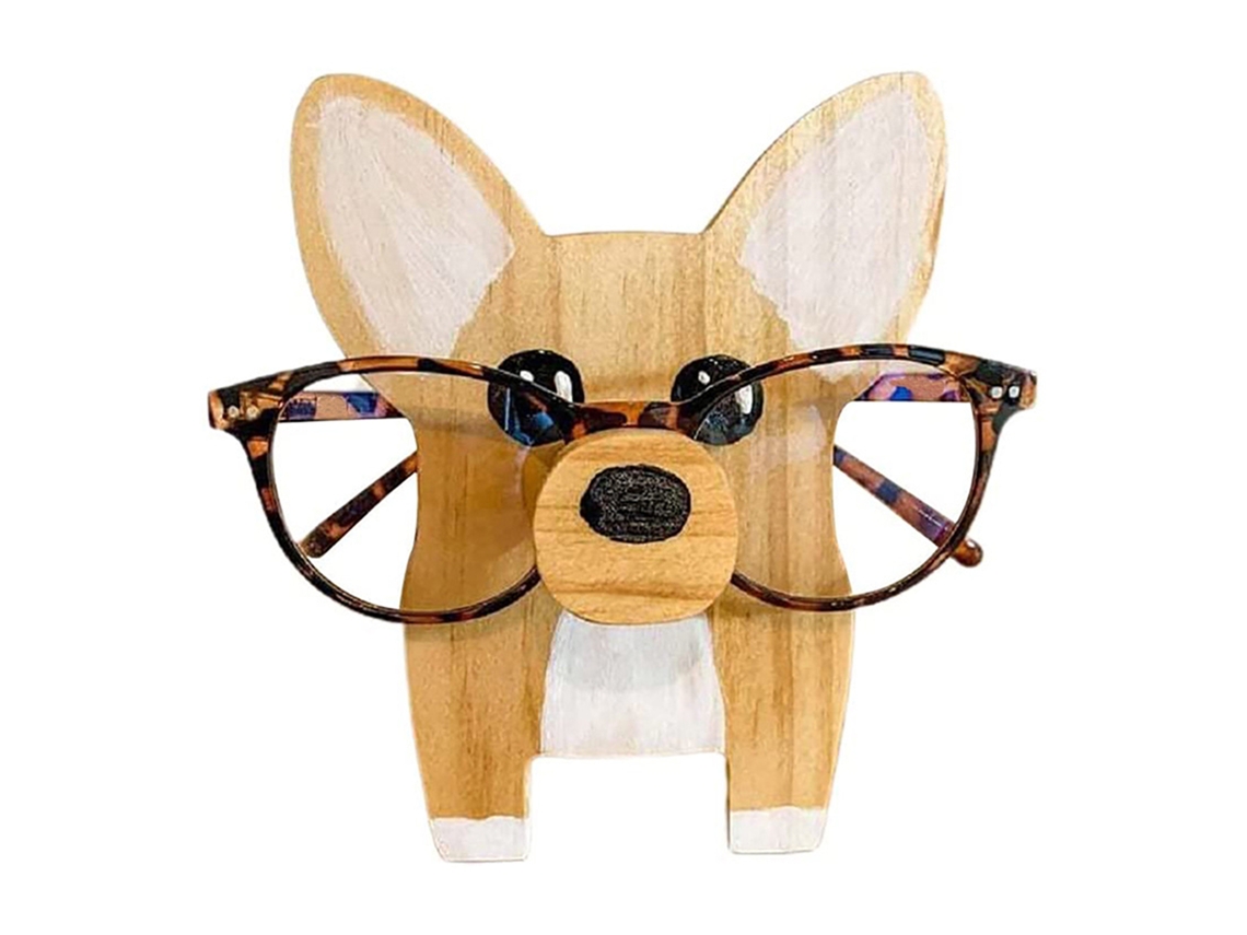 Soporte Decorativo Para Gafas Con Forma De Animal, Fabricado En Cartón Pluma De Alta Densidad, Para Uso Sobre Mesa, Con Un Diseño Adorable.