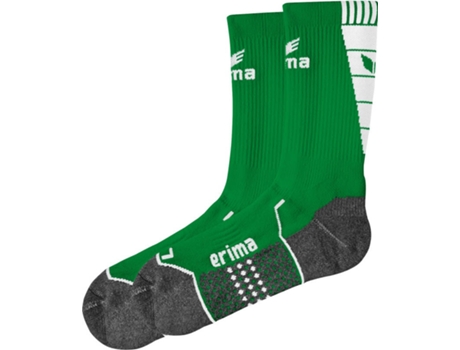 Calcetines de Entrenamiento ERIMA (Verde y Blanco - 35/38)