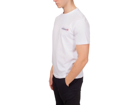 Camiseta de Hombre NAPAPIJRI Blanco (S)