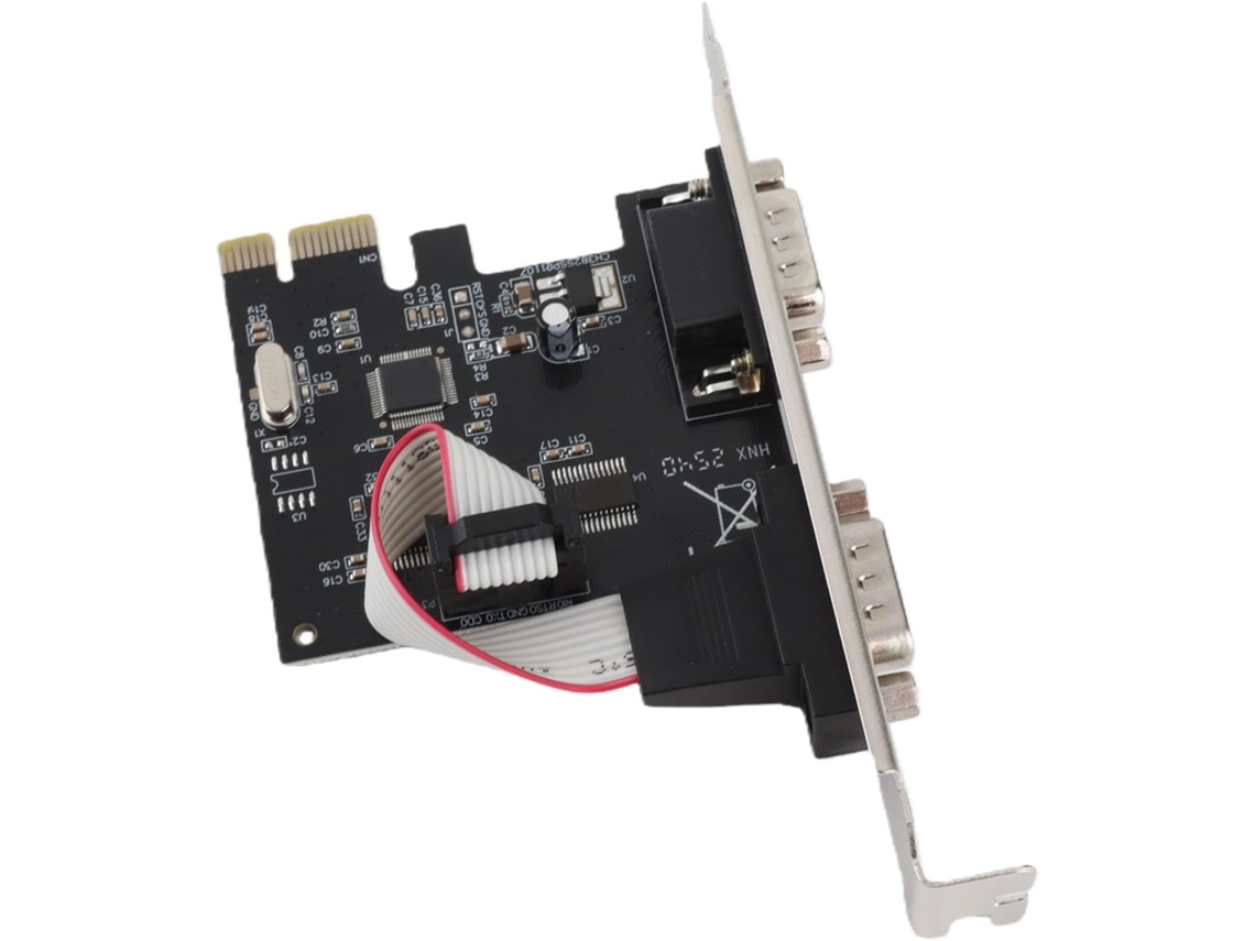 Tarjeta De Expansión Serie Pcie Db9 Rs232 De Doble Puerto Con Profundidad Fifo De 256