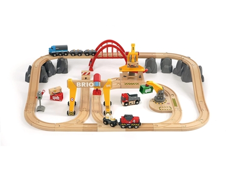 Jogo de Mesa BRIO Railway Set (3 Anos)