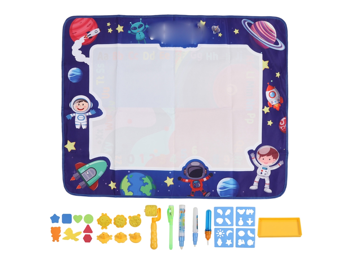 -tapete De Dibujo Con Agua Para Niños Reutilizable Suave Sin Desorden Educativo Luminoso Mat De Pintura Con Agua