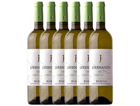 Vino J. FERNANDO J. Fernando Verdejo Rueda Joven (1.5 L - 6 unidades)