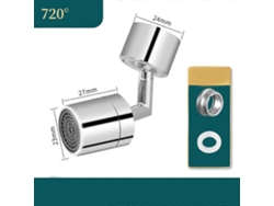 Extensión De Grifo Con Aspersor Giratorio 720, Aerador De Grifo Para Cocina Y Baño
