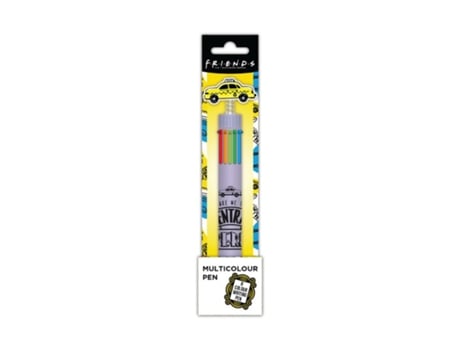 Caneta Friends Taxi Topper 8 Cores BLUE SKY