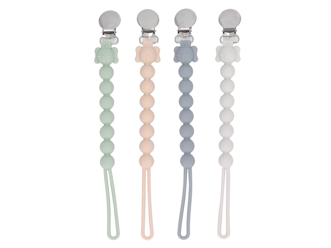 Cadena De Chupete De Silicona Para Bebé, Clip De Chupete Silicona, Chupete Clip Para Bebé