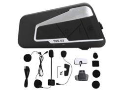 Casco de motocicleta con Bluetooth 3.0 y walkie-talkie