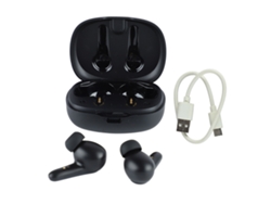 Auriculares Inalámbricos Verdaderos Con Cancelación De Ruido Y Bluetooth Estéreo De Baja Latencia (negro).