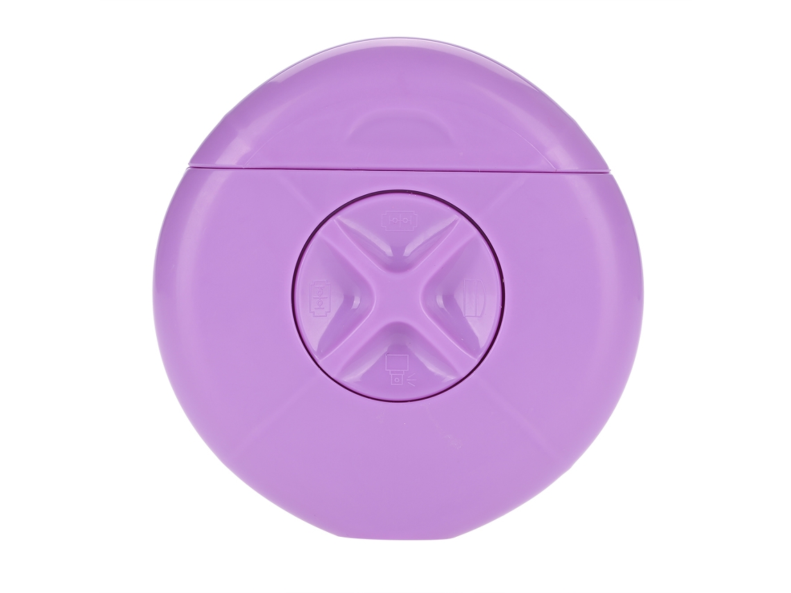 Rasuradora De Viaje 4 En 1 Portátil Moda Nueva Para Mujeres, Cuchilla Rotatoria, Morado, Depiladora De Cejas Y Pelo