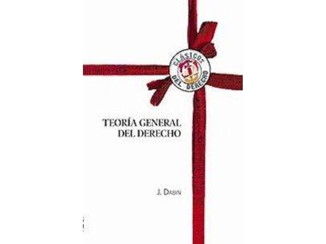 Libro Teoría General Del Derecho de Jean Dabin (Español)