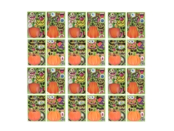 24 Pegatinas Decorativas De Halloween: Calabaza Fantasma Para Fiestas Y Decoración Infantil.