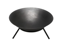 Chimenea de exterior PEREL Negro Hierro