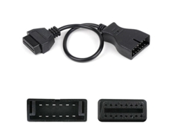 Nuevo Cable Adaptador Obd1 De 12 Pines A Obd2 De 16 Pines Para Vehículos Gm Anteriores A 1996.