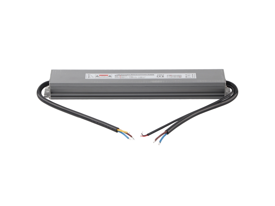 Fuente De Alimentación Led Regulable De 200 W, 12 V, 16,67 A, Ip67 Scr/0-10 V Para Iluminación Comercial Y De Oficina.