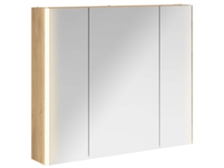 Maison Exclusive - Armario Con Espejo De Baño Roble Artesanal 83,5 X 15,5 X 70 Cm