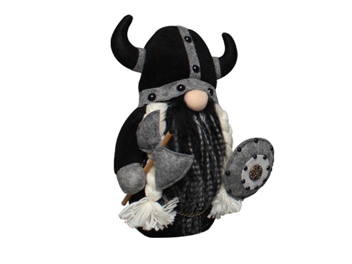 -muñeco De Peluche Gnomo Sin Rostro Figura Enano Vikingo Gladiador Adorno De Mesa