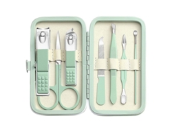 Kit De Manicura Con 7 Herramientas De Acero Inoxidable Para El Cuidado Personal: Uñas, Manos Y Pies.
