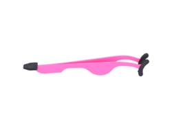 Aplicador De Pestañas Postizas De Acero Inoxidable Con Clip Auxiliar Para Pestañas Postizas Magnéticas - Rosa