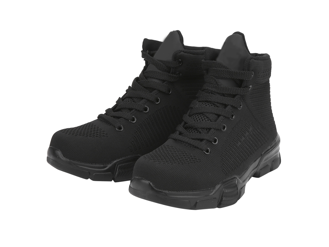 Zapatos Hombre Hightop Transpirables Ligero Antipinchazos Antihundimiento Para Trabajo Senderismo Seguridad Talla 40