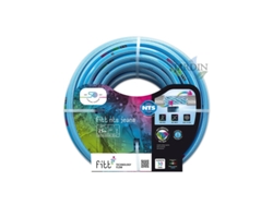 Kit Manguera De Riego Jardín Nts Jeans 15 Mm 15 Metros Con Nueva Lanza | Antitorsión Con 6 Capas | Riego Profesional