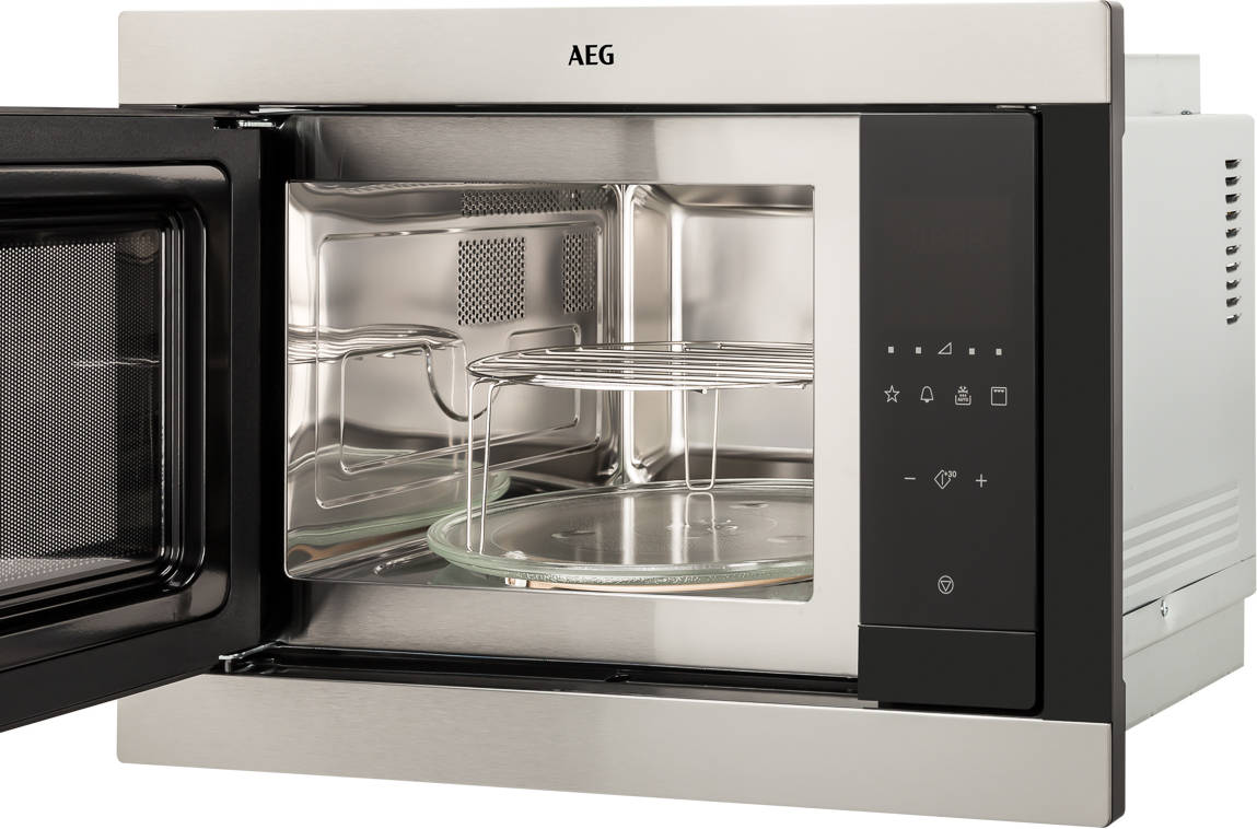 Microondas Integrable AEG MSB2547D-M (23 L - Con grill - Negro)