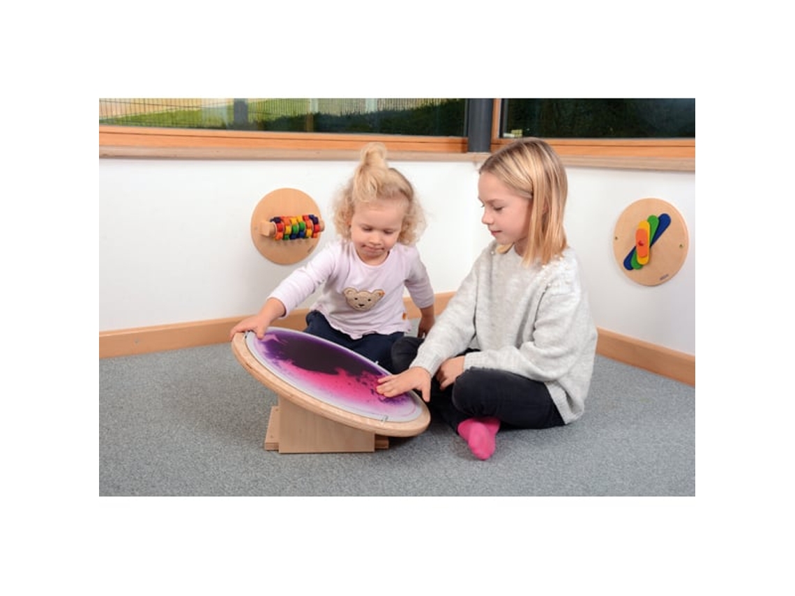 Tapete giratorio para mesa de actividades Eduplay, abedul multicolor
