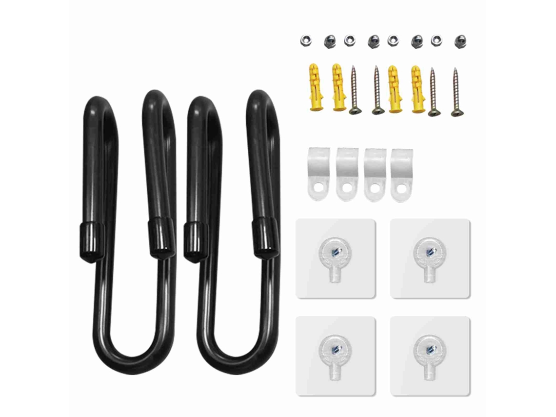 Urbannova-2 Colgadores De Pared Para Patinetas, Longboards Y Monopatines, Con Capacidad De 8 Kg, Para Almacenamiento De Patinetas Y Monopatines.