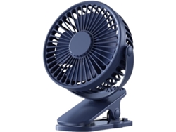 Ventilador De Escritorio Usb Ventilador Clip Ultra Silencioso Mini Portátil Refrigeración Con Viento Fuerte Y