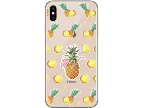 Carcasa iPhone XS Max TUMUNDOSMARTPHONE Piña Multicolor