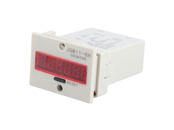 Contador Electrónico Jdm11-6h Con Pantalla Led De 6 Dígitos, Sin Voltaje, Ca/cc 12v, 0-999999