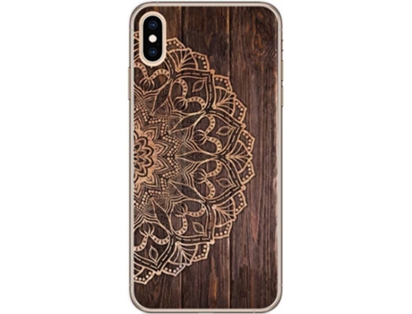 Carcasa iPhone XS Max TUMUNDOSMARTPHONE Madera 06 Multicolor