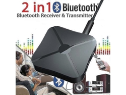 Yaju 2 en 1 Bluetooth 4.2 Receptor Transmisor Adaptador de Audio Inalámbrico Receptor de Música, 1 Pieza Rosewell