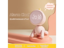 Reloj Despertador Infantil Con Luz Nocturna, Bonito Diseño De Animales, Temporizador De Repetición Para Niños.