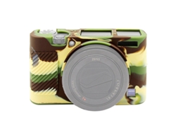 Funda protectora de silicona suave para Sony RX100 IV (M4) Camuflaje