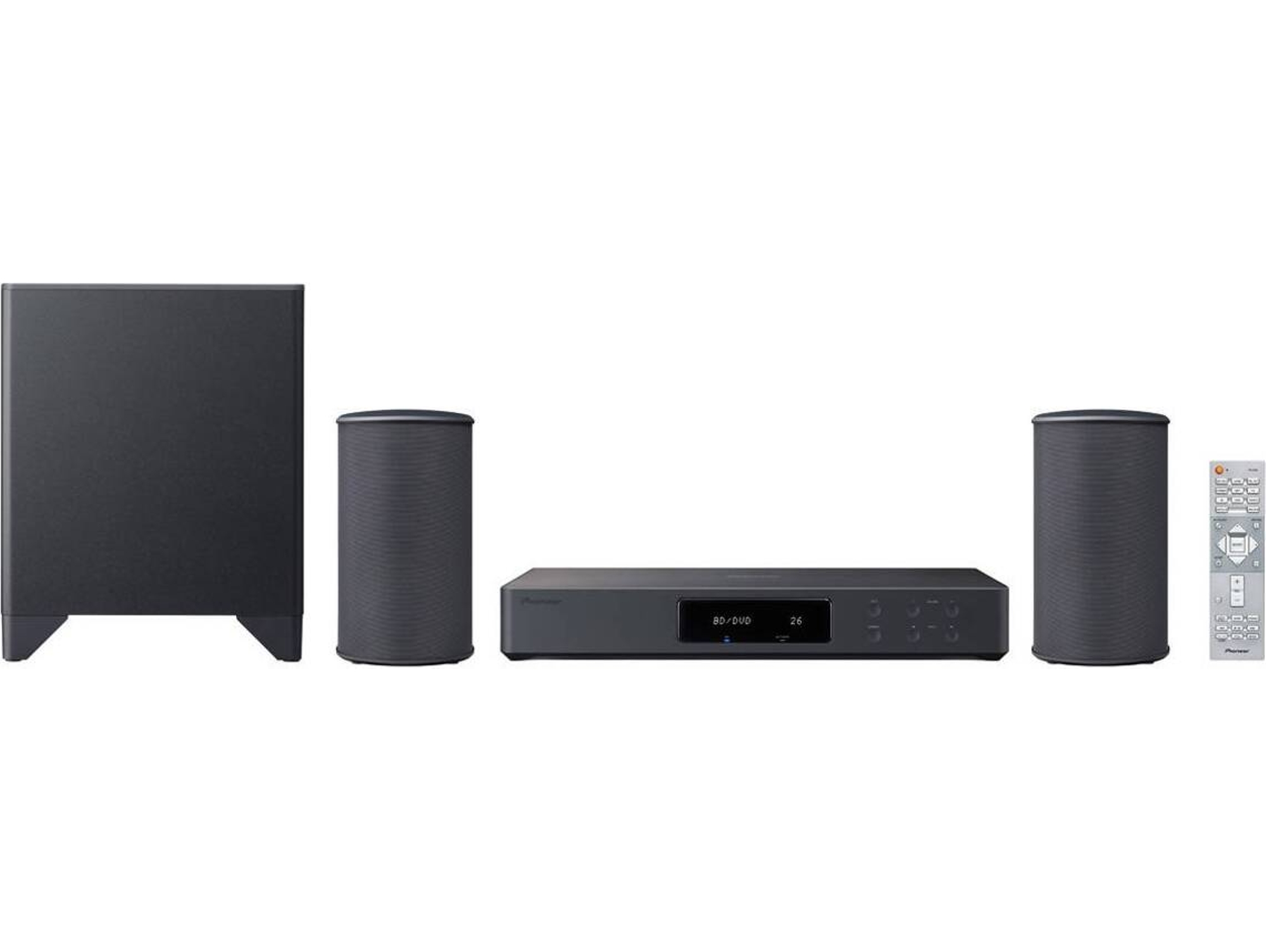 Sistema Multiroom PIONEER FS-W50-B (2.1 - Bluetooth - Negro)