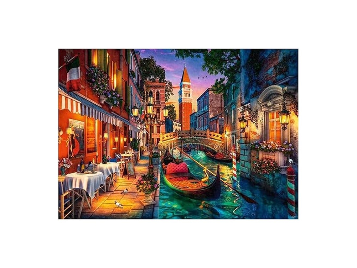 Rompecabezas ilustrado Ravensburger Venecia 1000 piezas 12001439 P25ravensburger