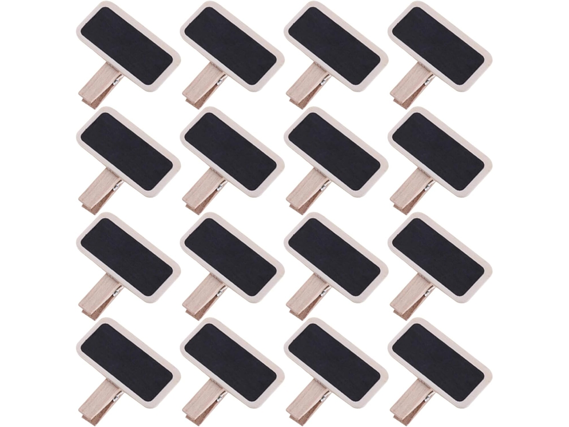 Besportble Clips De Madera Healeved Y Notas Y Recordatorios 4.00 X 2.00 X 0.20 Cm -portátiles Y Conveniente...