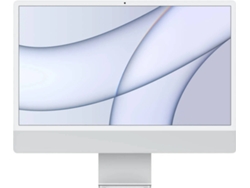 iMac APPLE MGPC3Y/A Plata (24'' - Apple M1 - RAM: 16 GB - 256 GB SSD PCIe - GPU 8-core)