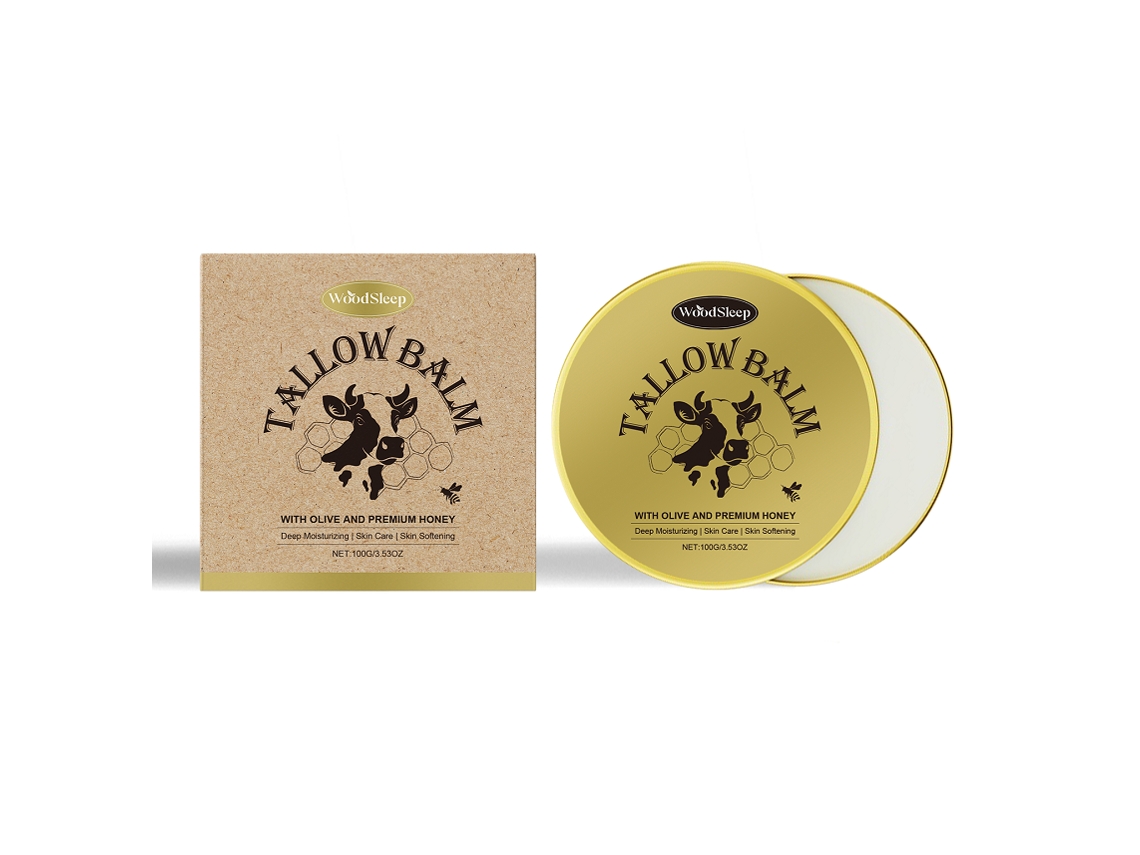 Crema hidratante multifuncional con grasa de vaca para la piel.