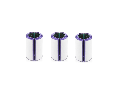 Acessórios de Aspirador juego de filtro HEPA para HP04TP04TP05DP05 Ventilador de refrigeración puro de dos etapas sellado Filtro HEPA y carbón acti...