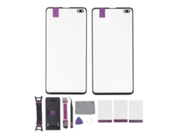 2pcs Vidro Frontal Externo Para Galaxy S10 Plus Com Adesivo Oca E Ferramentas De Reparo