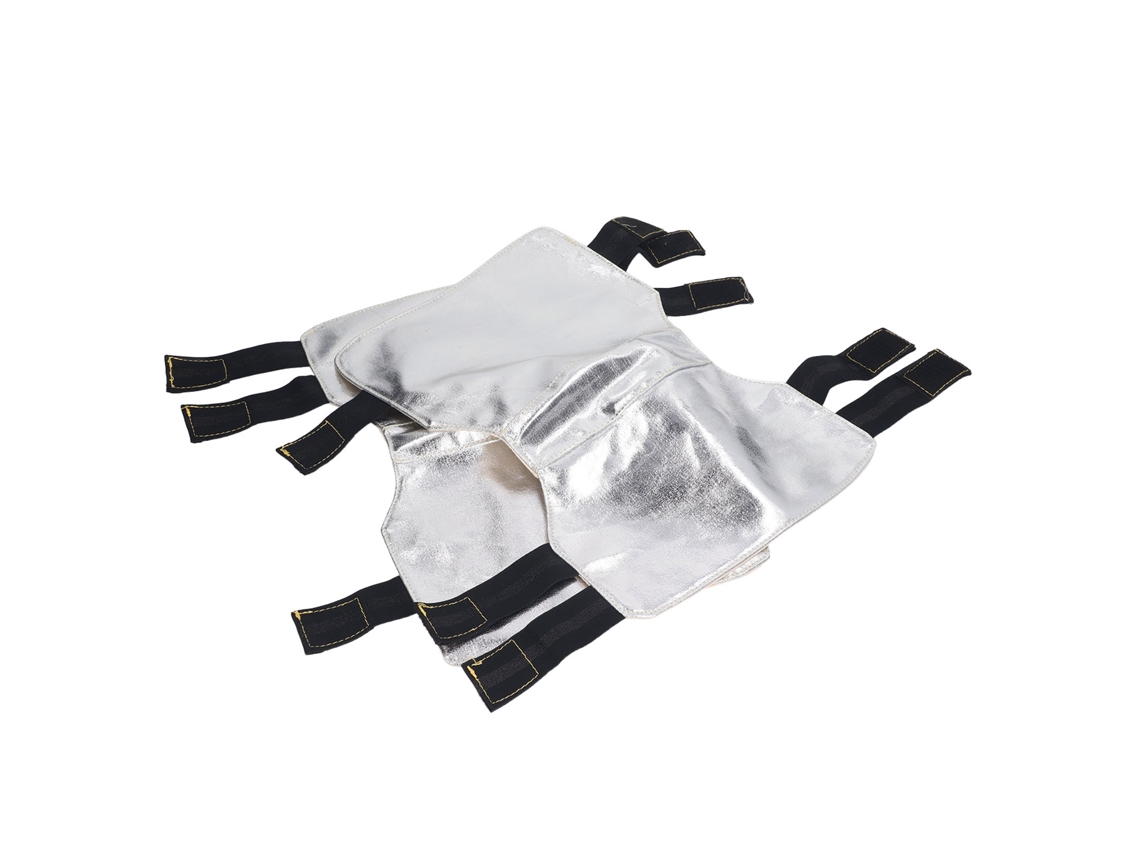 2 Pares De Rodilleras Aislantes Para Soldadura Con Cuchilla De Aluminio Resistente Al Fuego
