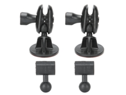 2 Soportes Pequeños Para Cámara De Salpicadero Con Ventosa, Ajustables 360 Grados, Universales Partsslot