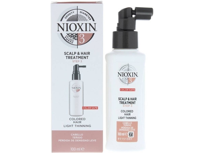Loción para el Pelo NIOXIN System 3 Scalp Treatment Fine Hair (100 ml)