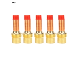 5 Peças Corpo De Porta Lente De Gás 45v25 1/16'' 1.6mm Para Soplete Tig Wp-17/18/26
